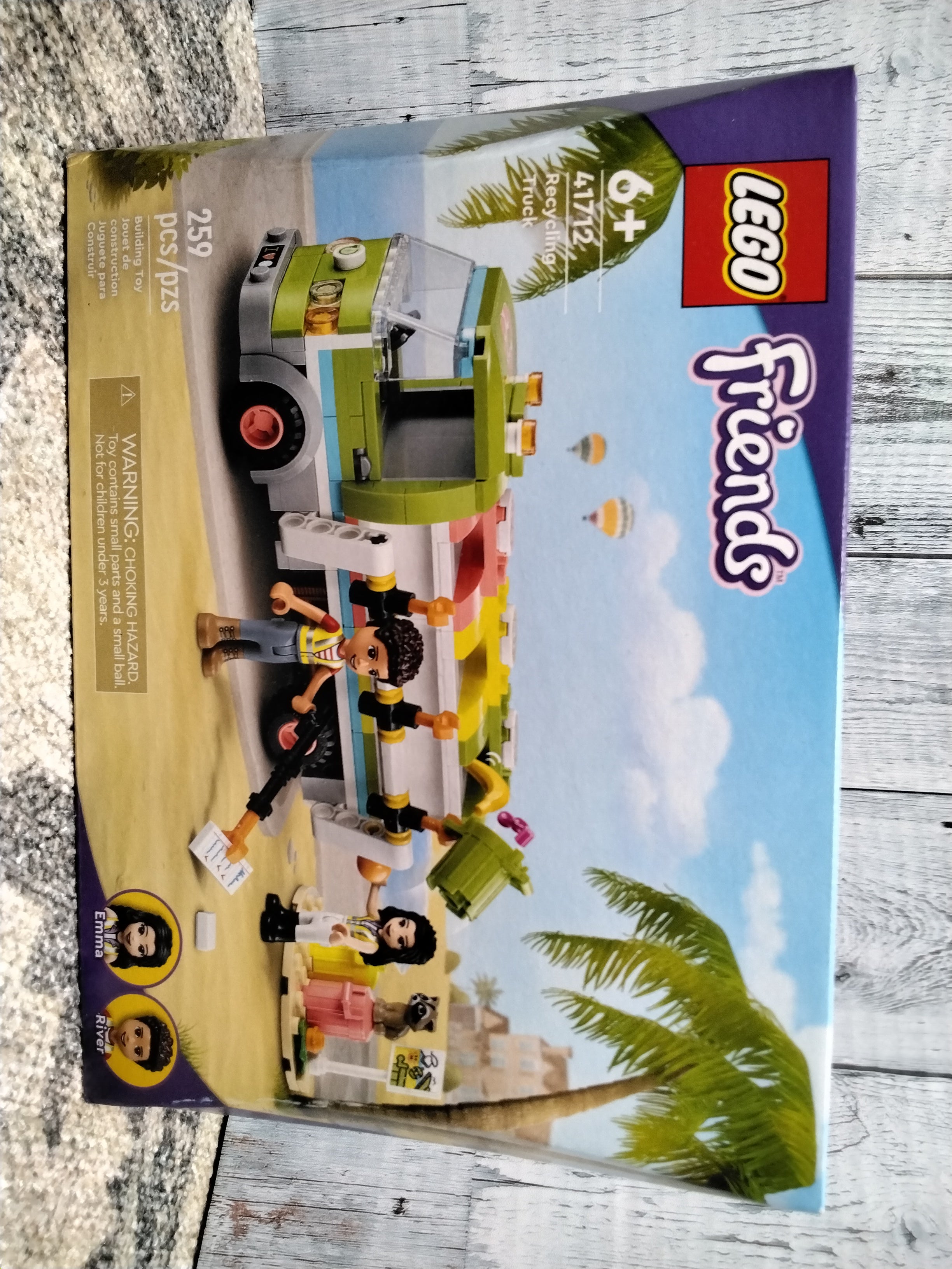 LEGO Friends Recycling Truck, Ice-Cream Truck, Heartlake City Pizzeria, Boutique (7945707553006)